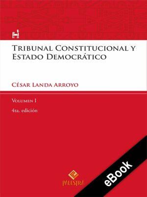 cover image of Tribunal Constitucional y Estado Democrático Volume I